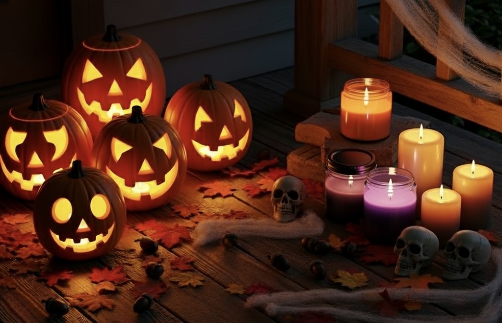 Candles vs. Jack-O’-Lanterns