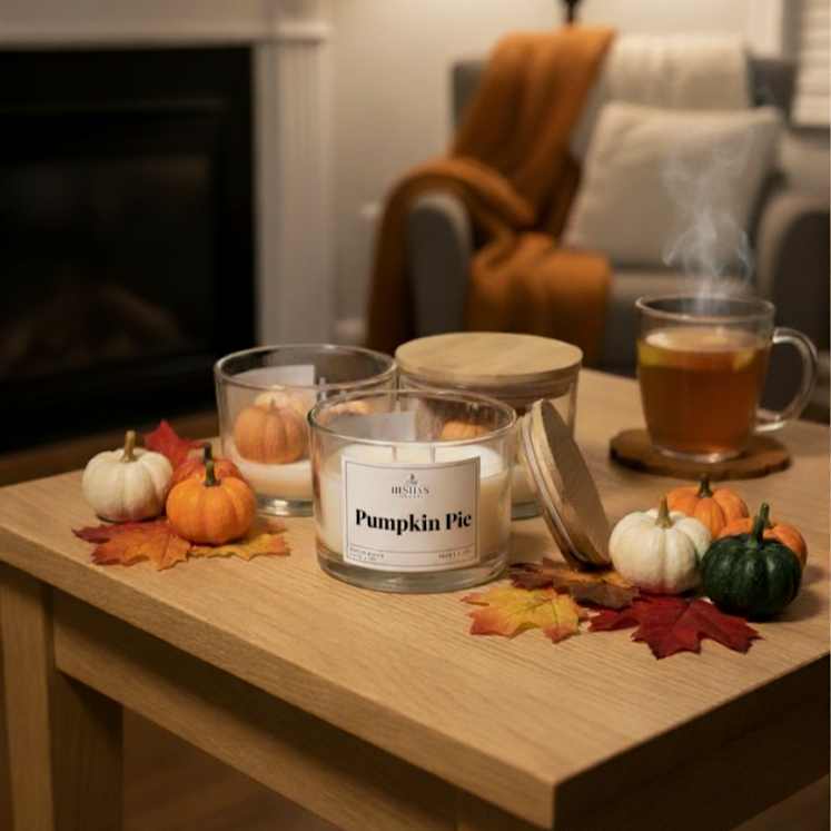 Pumpkin Jar Candles