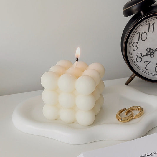 Bubble Cube Soy Wax Candle